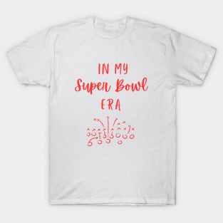 Super Bowl 2024 Kansas City Chiefs Swiftie Fans Era T-Shirt